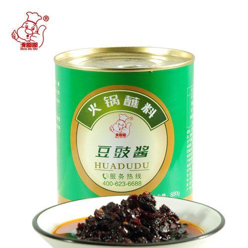 滑嘟嘟豆豉酱880g热干面拌面酱