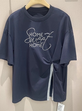 现货 章那汀国内商场专柜正品代购2025夏款短袖T恤5A21T58270-439