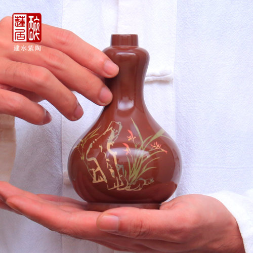 小号迷你花瓶花道花插花器艺术瓶
