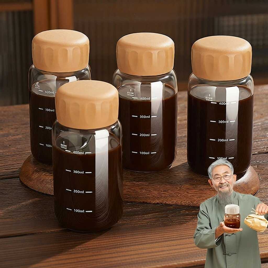 中药杯耐高温玻璃豆浆牛奶杯学生