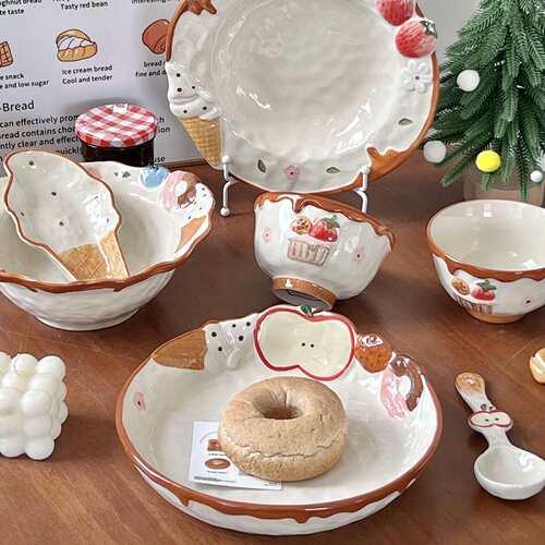 下午茶点心盘精致果盘造型可爱