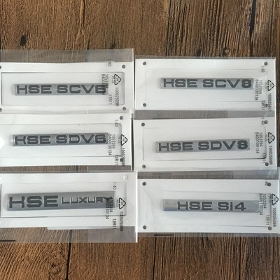 路虎揽胜车标 HSE SDV6 SCV8 SI4 LUXURY字母标 改装后尾标改装