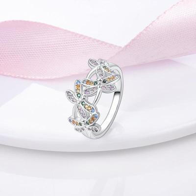 Silver Plated Wedding Ring For Women Finger Rings Infine