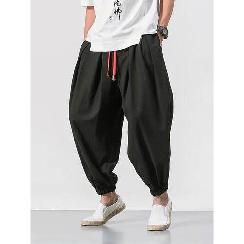 P 83804 American Style Loose Fit Lantern Pants 美式宽松灯笼
