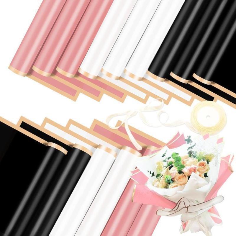 Christmas Halloween 60 Sheet Flower Wrapping Paper Bouquet