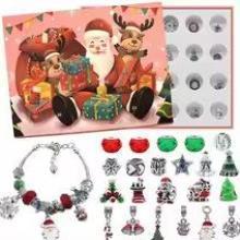 Diy Christmas Advent Calendar Bracelets blind box Christmas