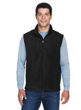 B 91904 Men's Fleece Zip-up Vest 摇粒绒背心