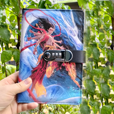 小学生日记本带锁笔记本密码本子