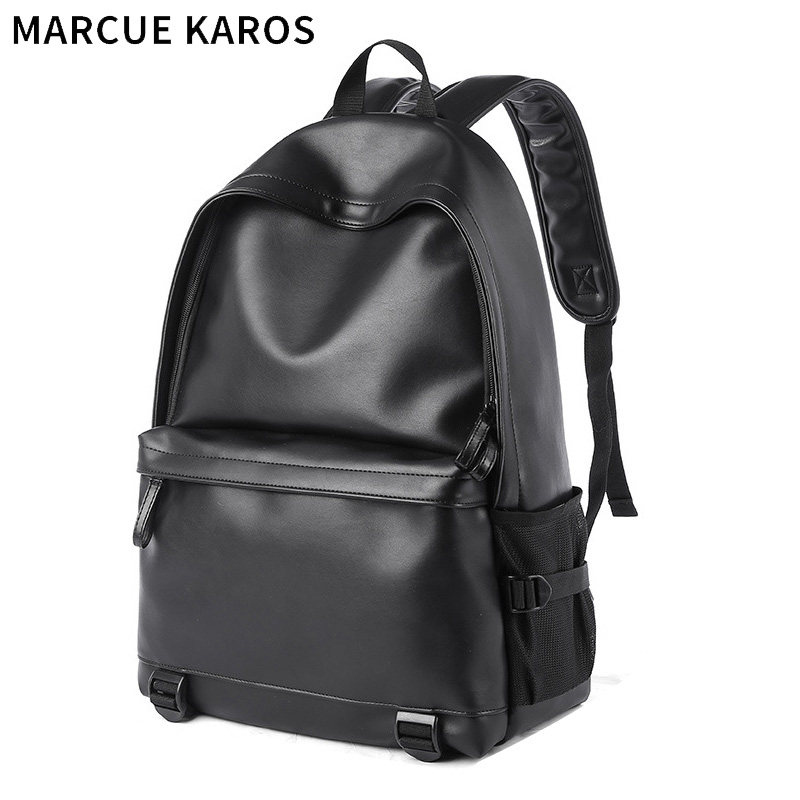 MK双肩包男背包2021新款潮时尚电脑包大容量旅行包百搭大学生书包