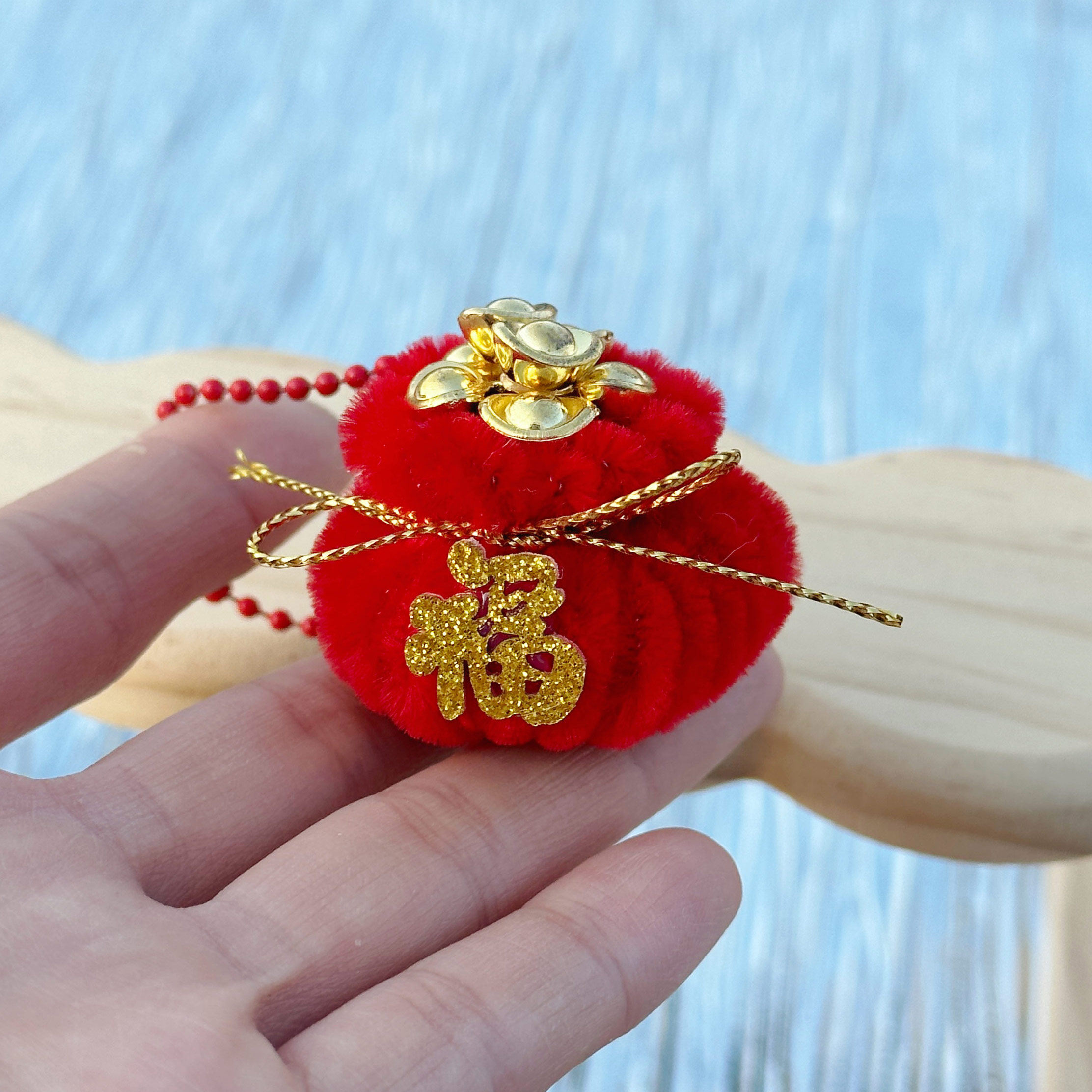 新年福袋寓意礼物元宝diy扭扭棒材料包桌摆挂件手工自制装饰送礼,服饰配件/皮带/帽子/围巾,DIY编织材料包,淘宝优惠券,粉丝福利购,淘宝优惠卷