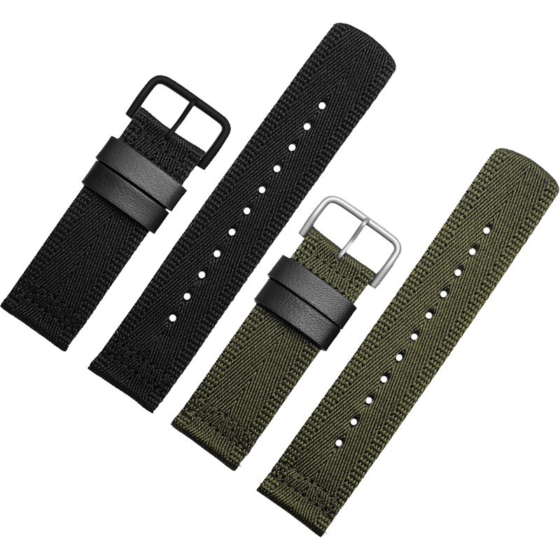 适配颂拓Suunto斯巴达极速光Suunto7远征阿尔法户外尼龙手表带24