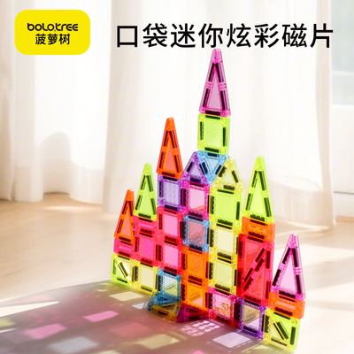 菠萝树口袋炫彩磁力片