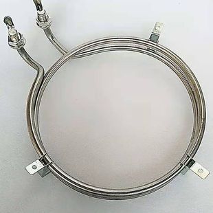 商用热风循环消毒柜圆圈304干烧加热管加热管美厨宇王伊德欣配件