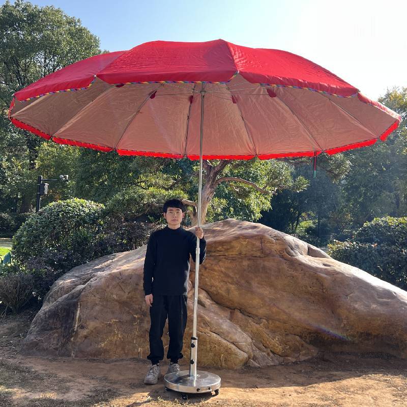 户外圆形大号遮阳伞防晒