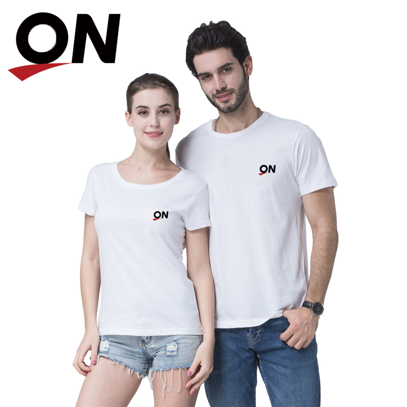 QN夏季短袖t恤新品男女圆领T恤衫休闲透气运动街头潮流