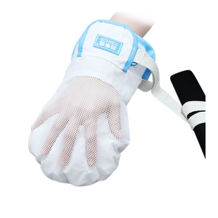 防拔管约束手套 老人防抓挠防自伤手腕固定约束带绑带 柔软透气