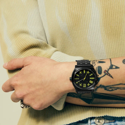 Nixon Time Teller限量款绿松石色表盘石英表男女表 A045-5303-00