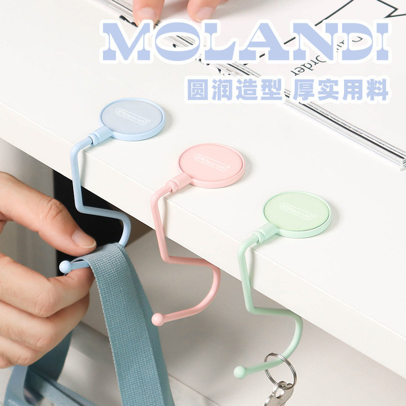 挂包器卡通桌边小勾子便携式工具图片