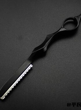 美发打薄刀烤漆宠物理发黑色削发刀多色可选美发打薄刀理发店彩色