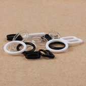 调节纽扣内衣8字扣9字扣8字扣吊带肩带配件泳衣塑料女士9字扣