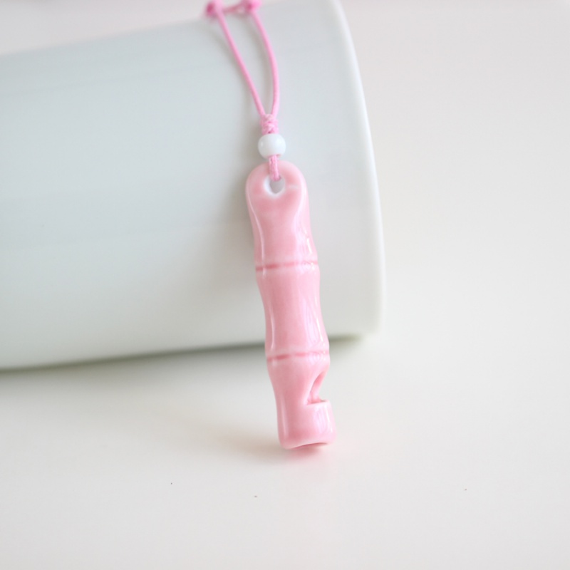 花千骨杀阡陌指骨口哨手工陶瓷项链吊坠情侣朋友时尚礼物饰品