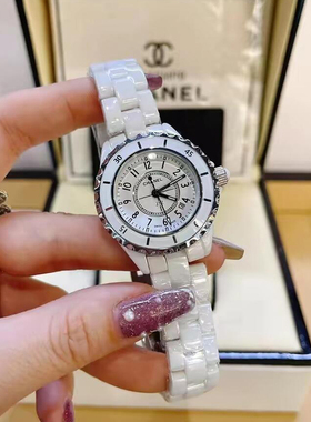 官方旗舰店正品J12陶瓷手表女士轻奢小众镶钻十大名牌机械女腕表