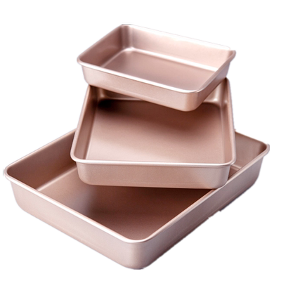 古早风牛轧糖雪花酥加深烤盘不粘