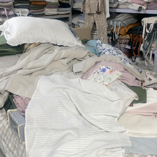 汉麻色织条纹浴巾70X145cm