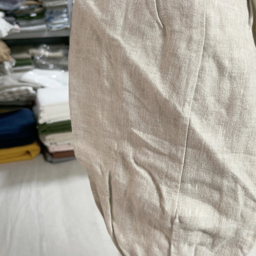 法国雨露麻本色套袖一幅35cm