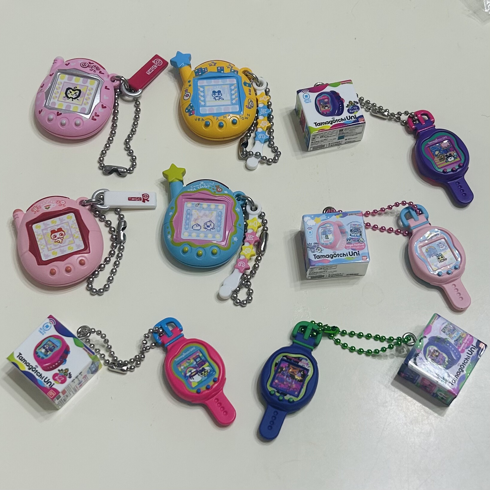 【满159包邮】万代正版拓麻歌子挂件 微缩吊饰 扭蛋 电子宠物模型