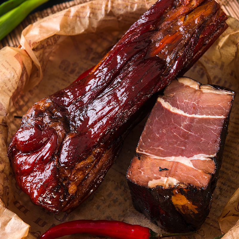 腊肉湖南湘西特产农家自制烟熏肉咸肉非四川贵州腊肠正宗五花腊肉