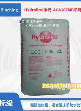争光牌Hydrolite ZGC107MB混床用阳离子树脂 强酸性 高纯水25L/包