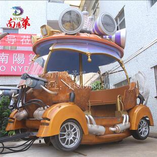 新款彩车设计制作南瓜车铁艺彩车LED彩车休闲车