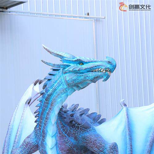 大型电动仿真恐龙神话魔兽西方龙景区主题乐园户外感应互动装置