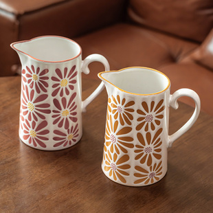 复古餐具轻奢 家用壶高颜值特别好看 冷水壶吉田成器热卖 陶瓷日式