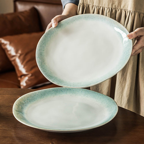 吉田成器ins风陶瓷盘高颜值