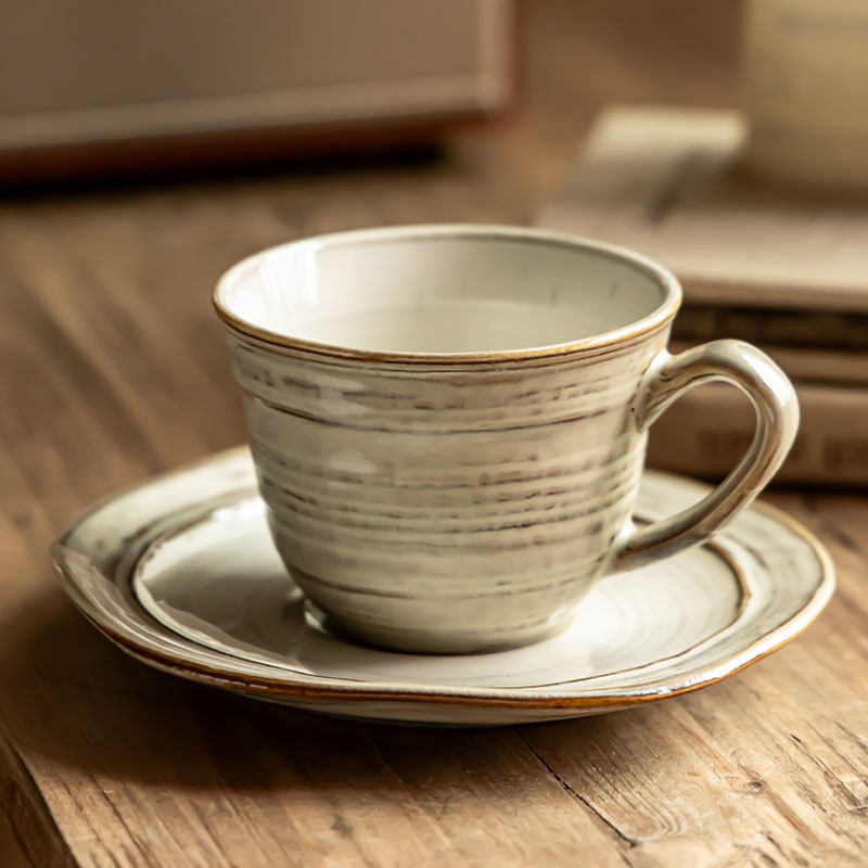 咖啡杯碟法式下午茶杯子精致漂亮复古好看拿铁杯陶瓷女士个人专用,餐饮具,咖啡杯,淘宝优惠券,粉丝福利购,淘宝优惠卷