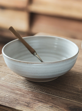 吉田成器陶瓷饭碗沙拉碗日式一人食餐具面碗家用菜碗汤碗brunch碗