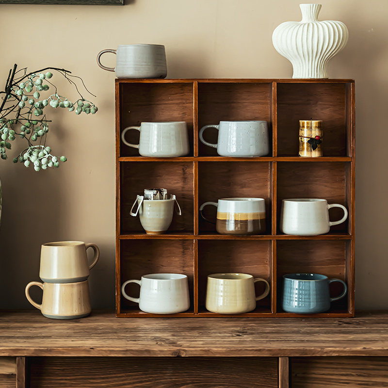 喜欢复古风的情侣看过来~日式粗陶水杯家用牛奶杯咖啡杯子早餐杯~,餐饮具,马克杯,淘宝优惠券,粉丝福利购,淘宝优惠卷