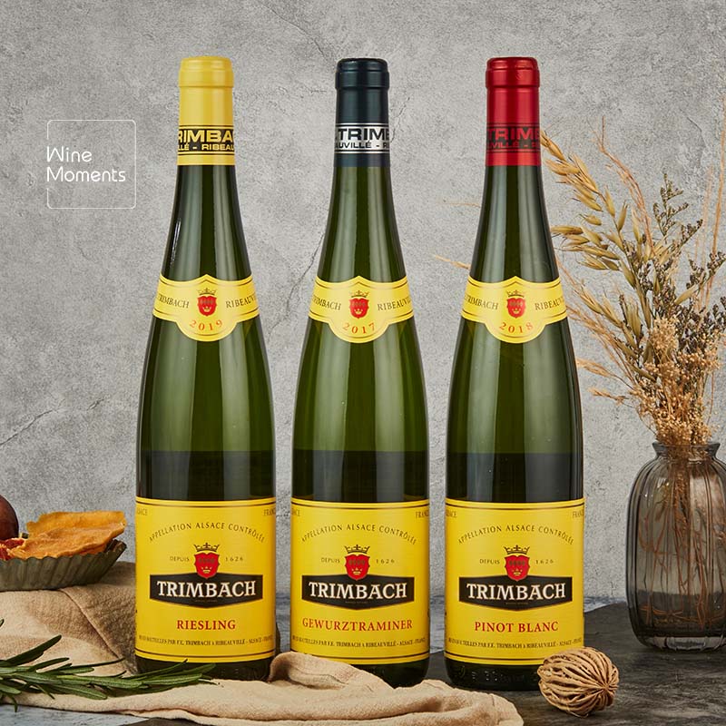 阿尔萨斯名庄 婷芭克世家 雷司令琼瑶浆白皮诺 白葡萄酒 Trimbach