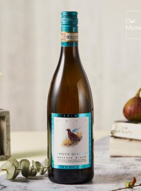 大名庄Moscato 意大利小鸟小花 莫斯卡托甜白起泡酒 La Spinetta