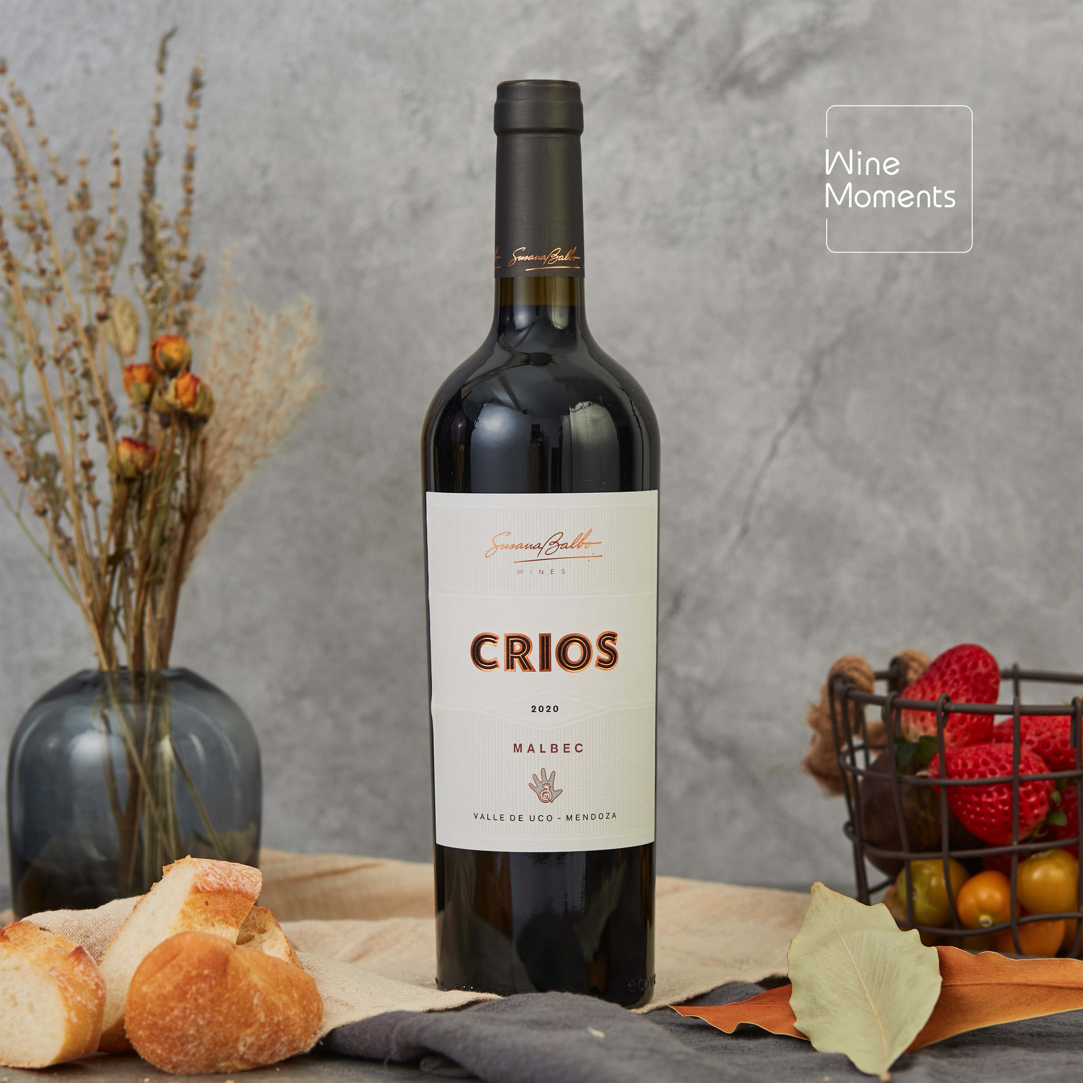 优质口粮干红 阿根廷苏珊巴博 马尔贝克干红葡萄酒 CRIOS Malbec 酒类 干红静态葡萄酒 原图主图