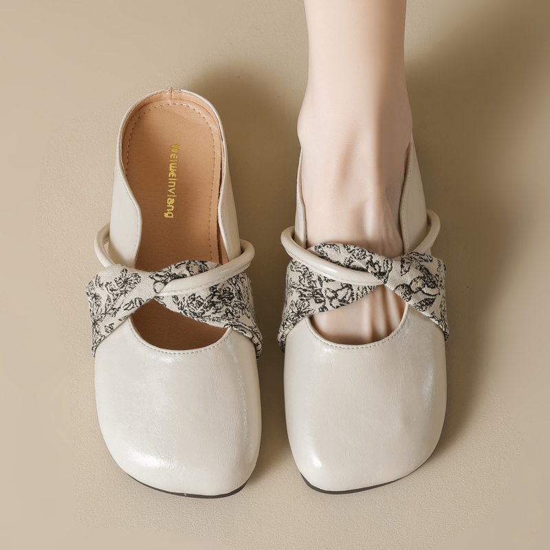 包头半拖鞋女夏外穿新款