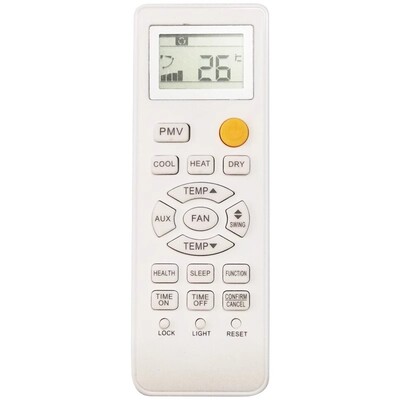 适用海尔英文版空调遥控器KFR-35GW/03GFC12 0010401715AL同款用