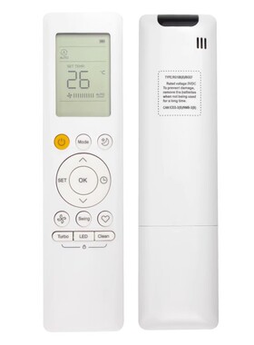 适用于美的的英文空调遥控器RG10B(B)/BGEF 外贸新款