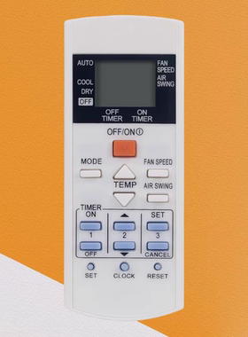 英文外贸松下空调A75C3297通用2817 2825 2925 3623 3625遥控器