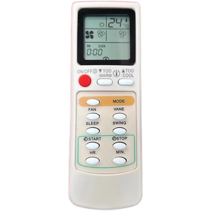 适用于三菱空调遥控M09 EG6D EG6C EG7C EG7M MSD-09NV MSH英文