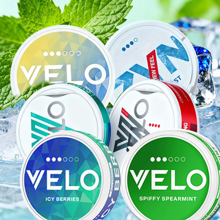 SNUS瑞典VELO snus口含袋ZYN口唇袋口腔清新盒装携带飞机高铁平替