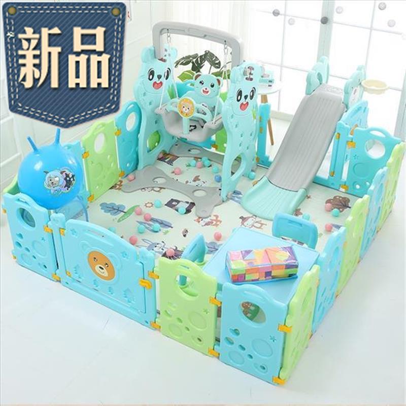 滑滑梯室内家用秋千组合家庭儿童宝宝滑梯小型游q乐园围栏小孩玩|msdalam kategori Toy/bayi/teka-teki/blok bangunan/model, Pleasure/Equipment pengajaran/kemudahan yang besar, slaid - dari Buy2taobao.com untuk memberikan perkhidmatan ejen Taobao profesional membeli
