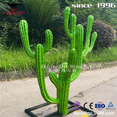 仿真仙人掌植物制作工厂室内外园林设计植被树脂树叶模具摆件